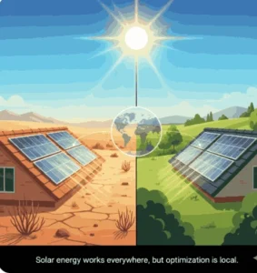 How Does Location Play a Role in Solar Energy Efficiency?