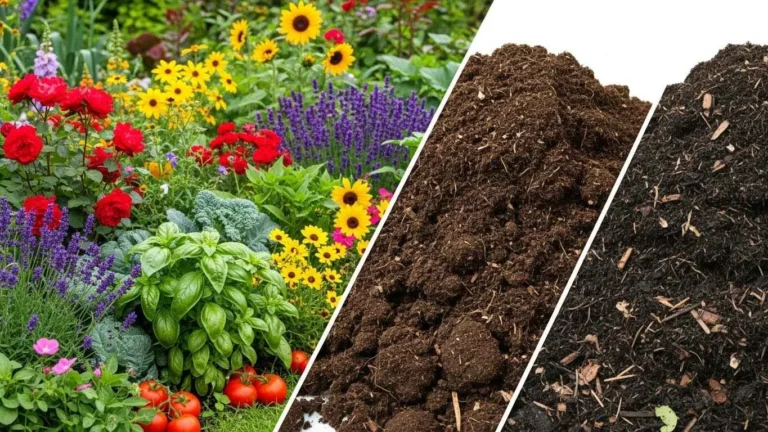 top soil and compost mix