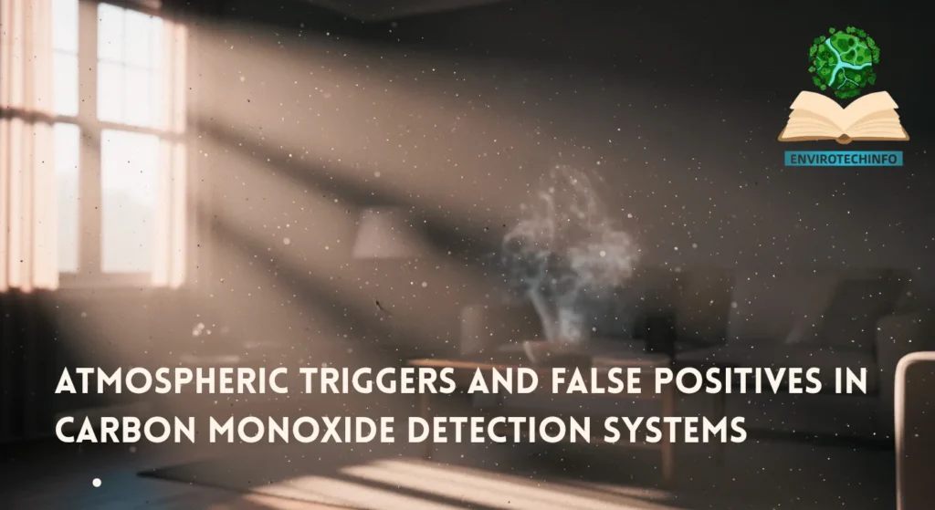 Atmospheric Triggers and False Positives in Carbon Monoxide Detection Systems