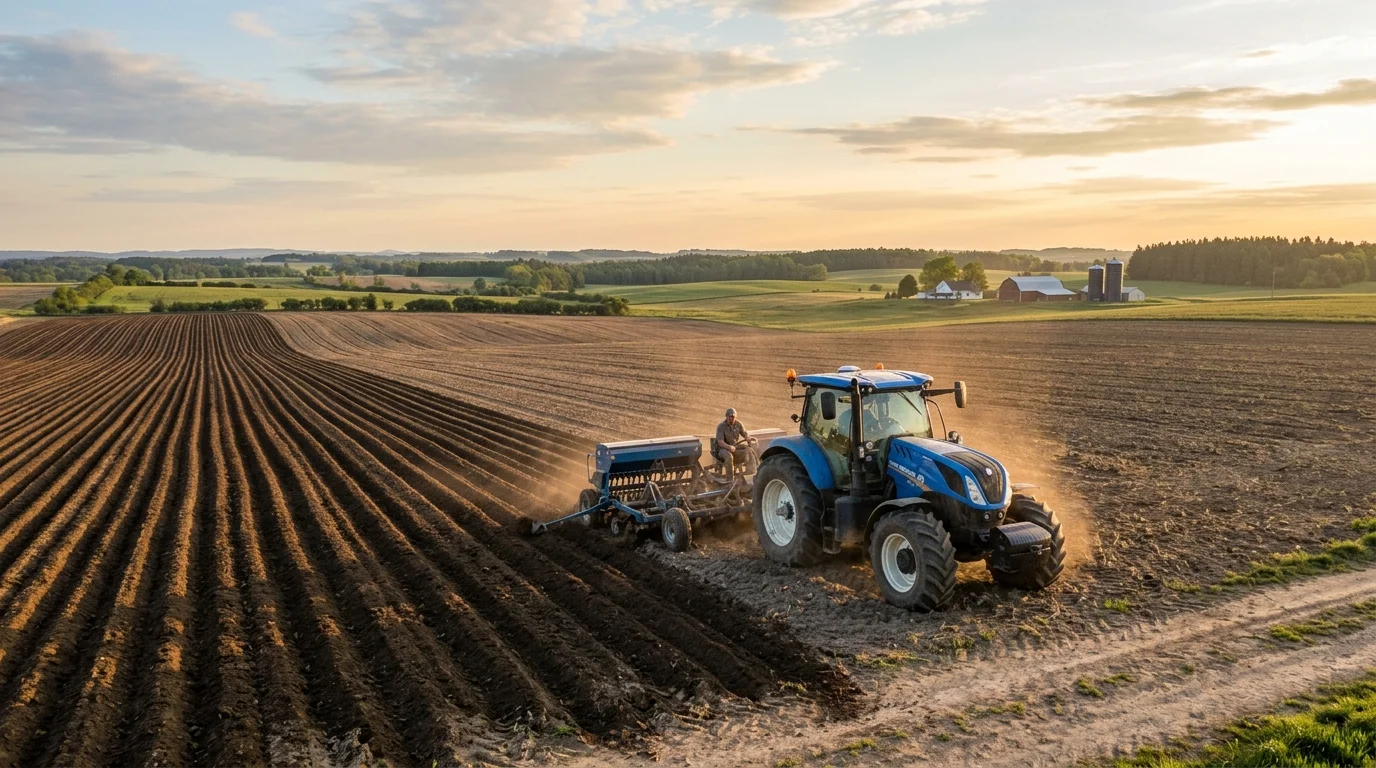 Field Preparation and Planting Density for Maximum Coverage