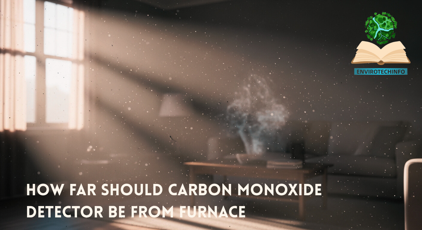 How Far Should Carbon Monoxide Detector be From Furnace