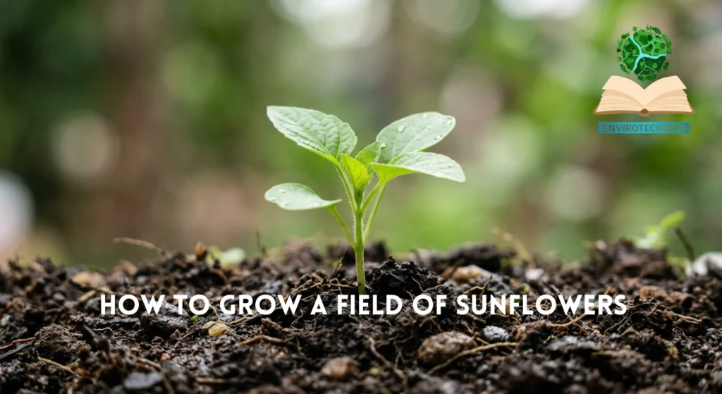 How to Grow a Field of Sunflowers