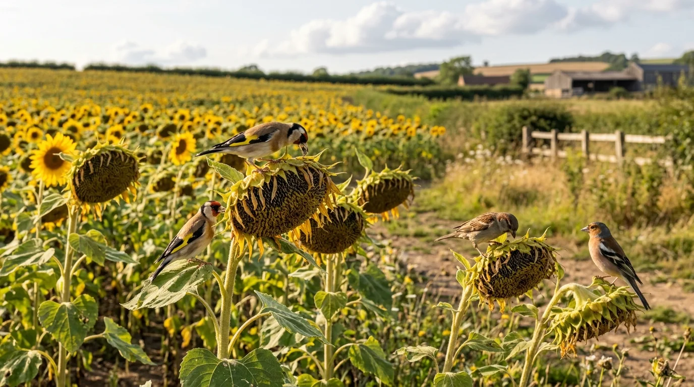 Pest Pressure and Wildlife Impact on Sunflower Fields