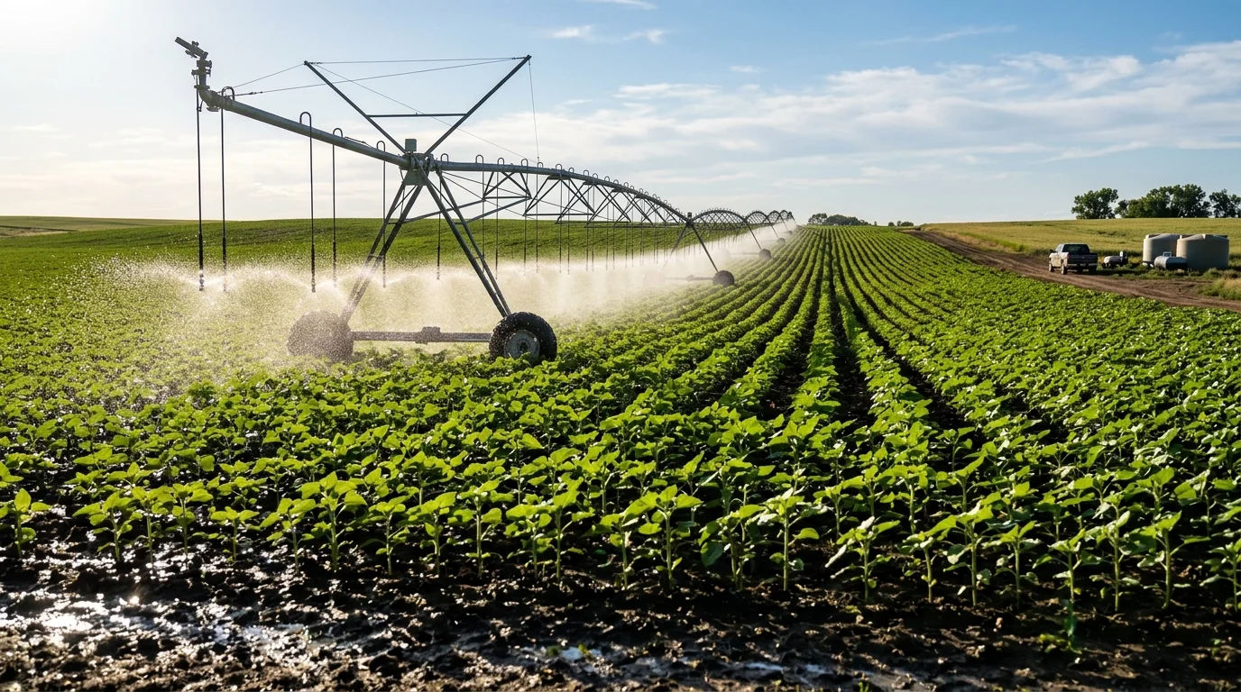 Water and Nutrient Dynamics in Sunflower Field Growth