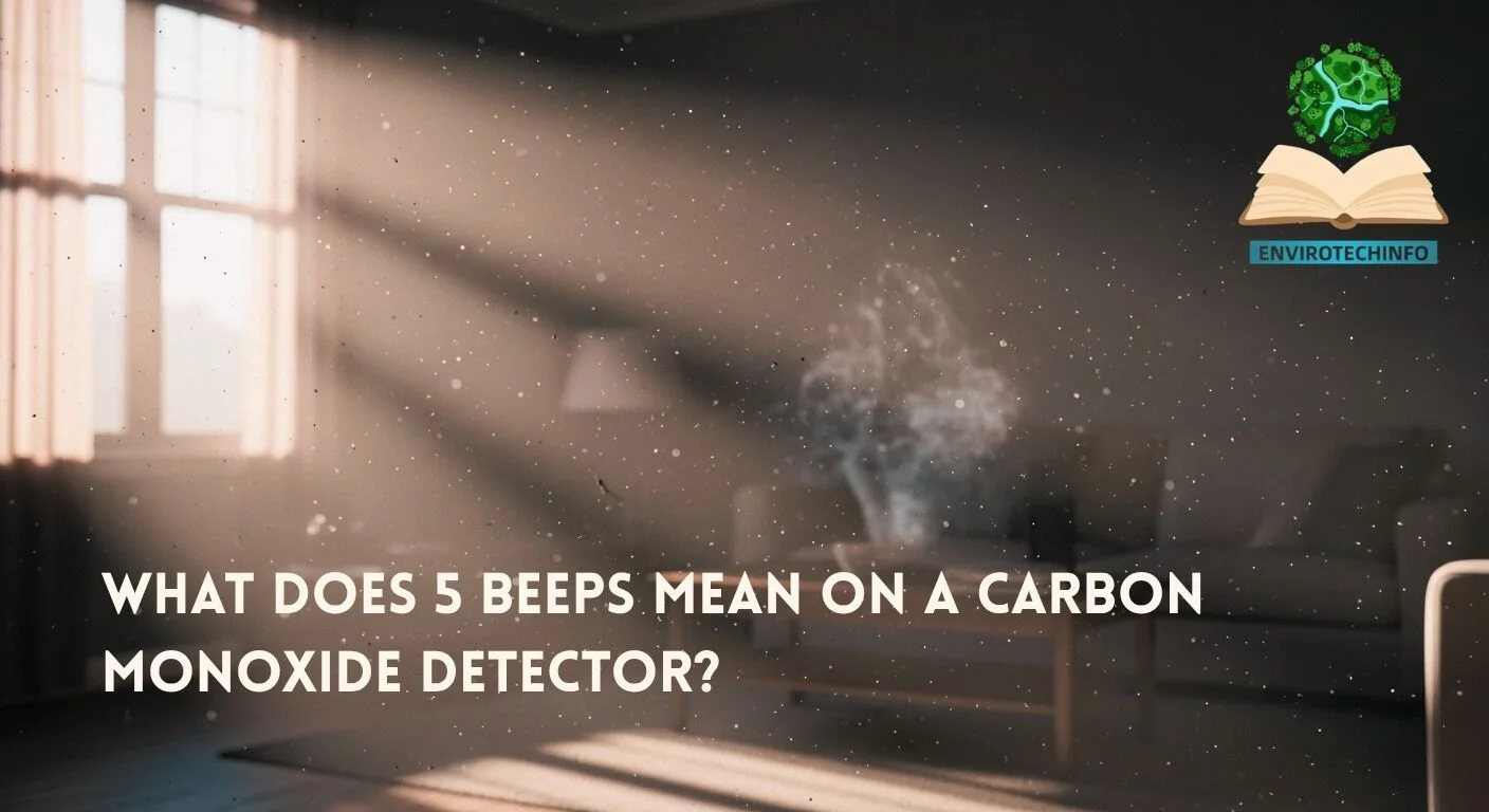 What Does 5 Beeps Mean on a Carbon Monoxide Detector