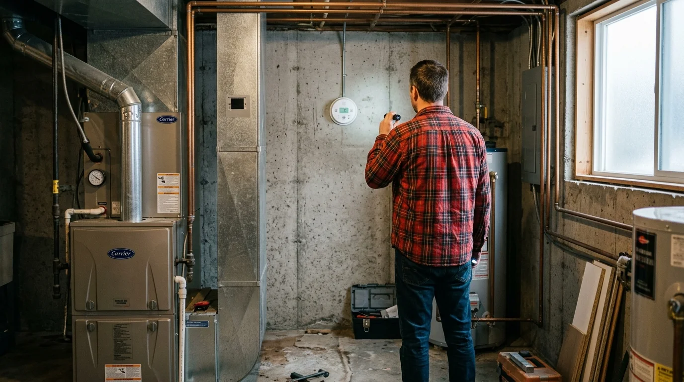 carbon monoxide and furnace placement
