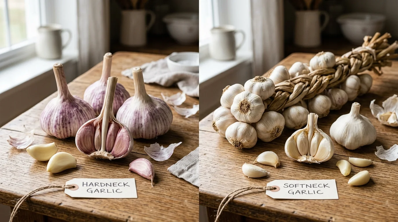Hardneck vs Softneck Garlic and Why Wisconsin Growers Should Choose Wisely