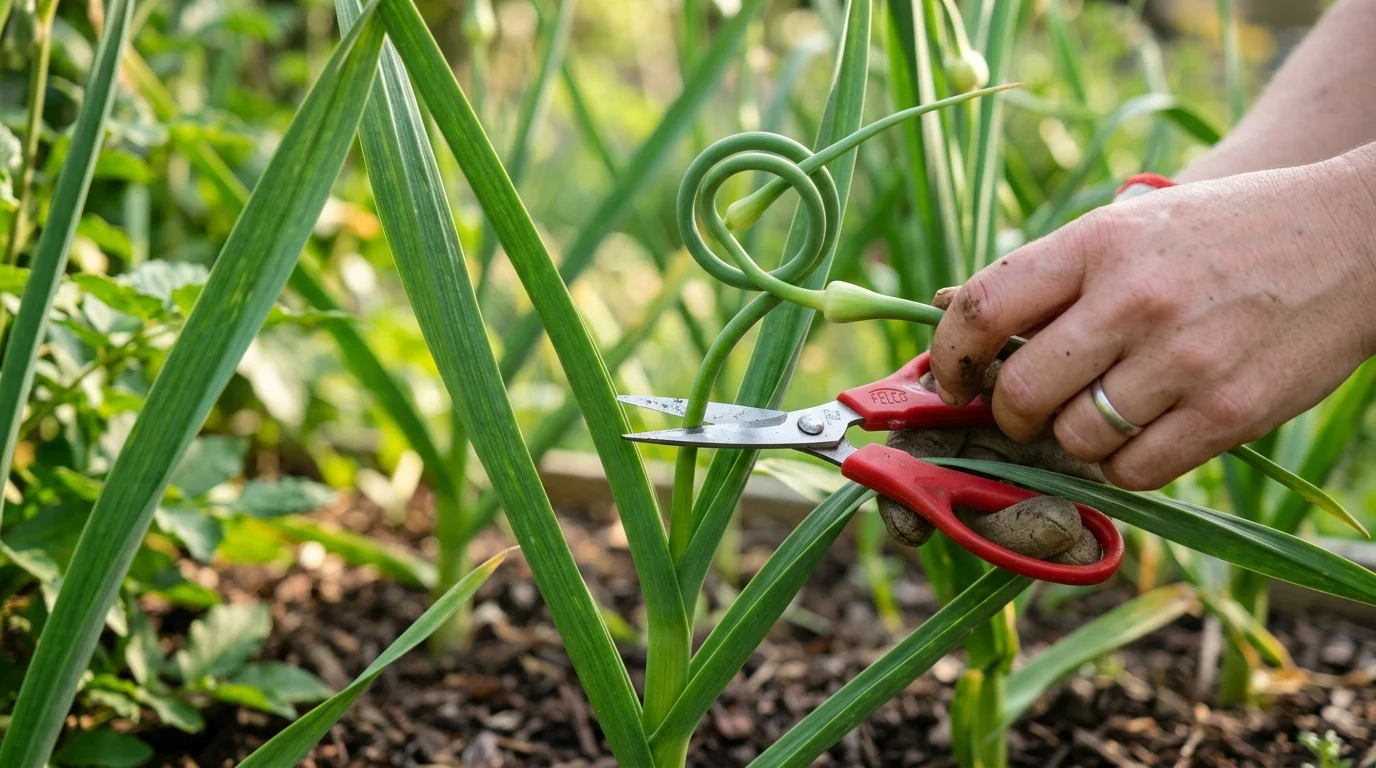 Harvesting Scapes and Why You Should Never Skip This Step