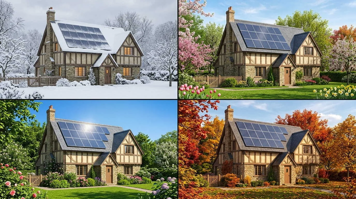 How Solar Panels Perform Across Different Seasons