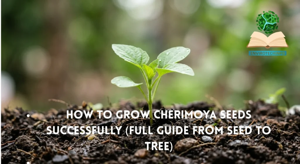 How to Grow Cherimoya Seeds