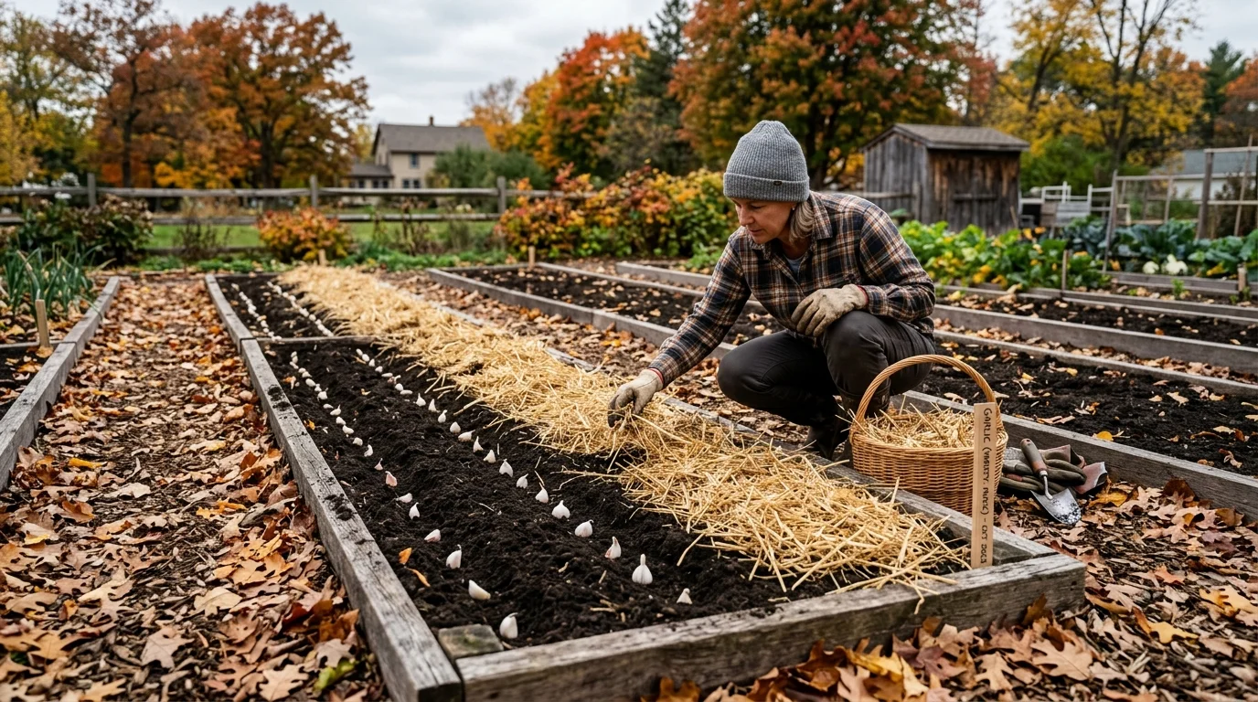 Planting Depth Spacing and Mulching for Wisconsin Winters