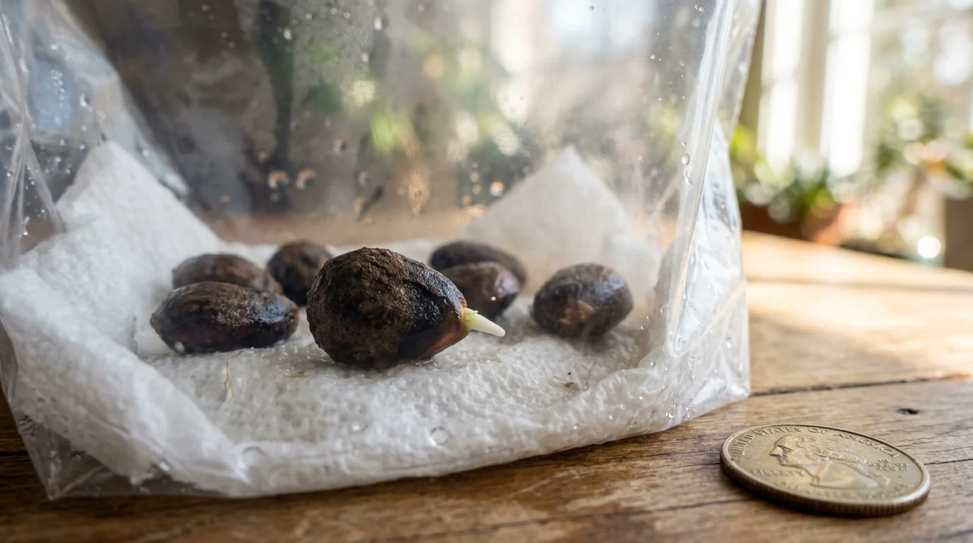 Speeding up germination of cherimoya seeds