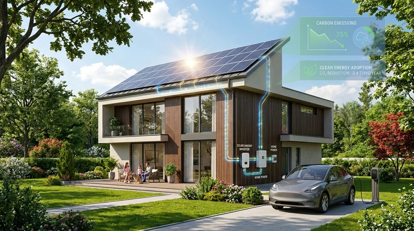 What a Solar Installation Actually Does to Your Carbon Footprint