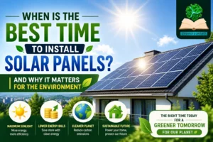 When Is the Best Time to Install Solar Panels and Why It Matters for the Environment
