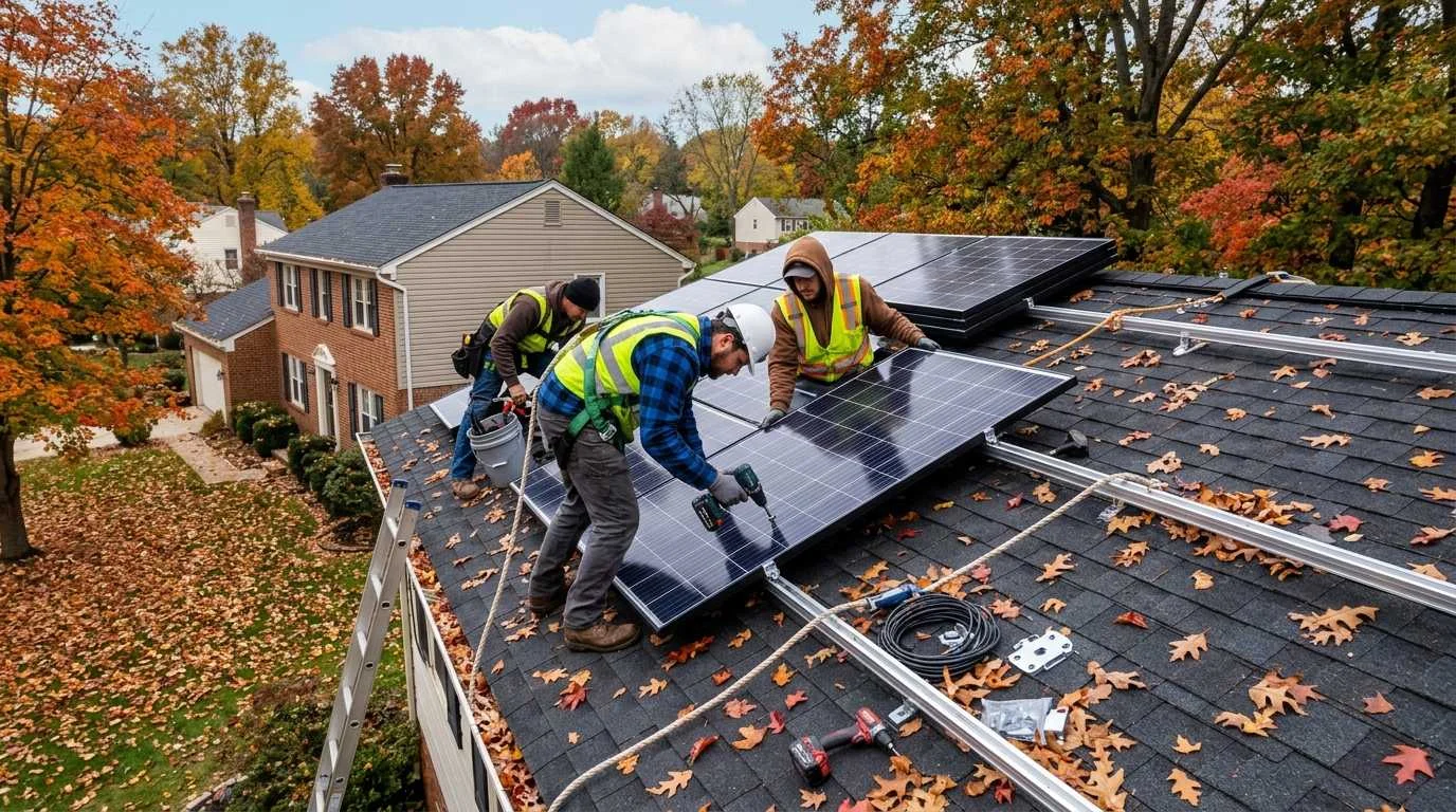 Why Autumn and Winter Installations Maximise Environmental Benefit