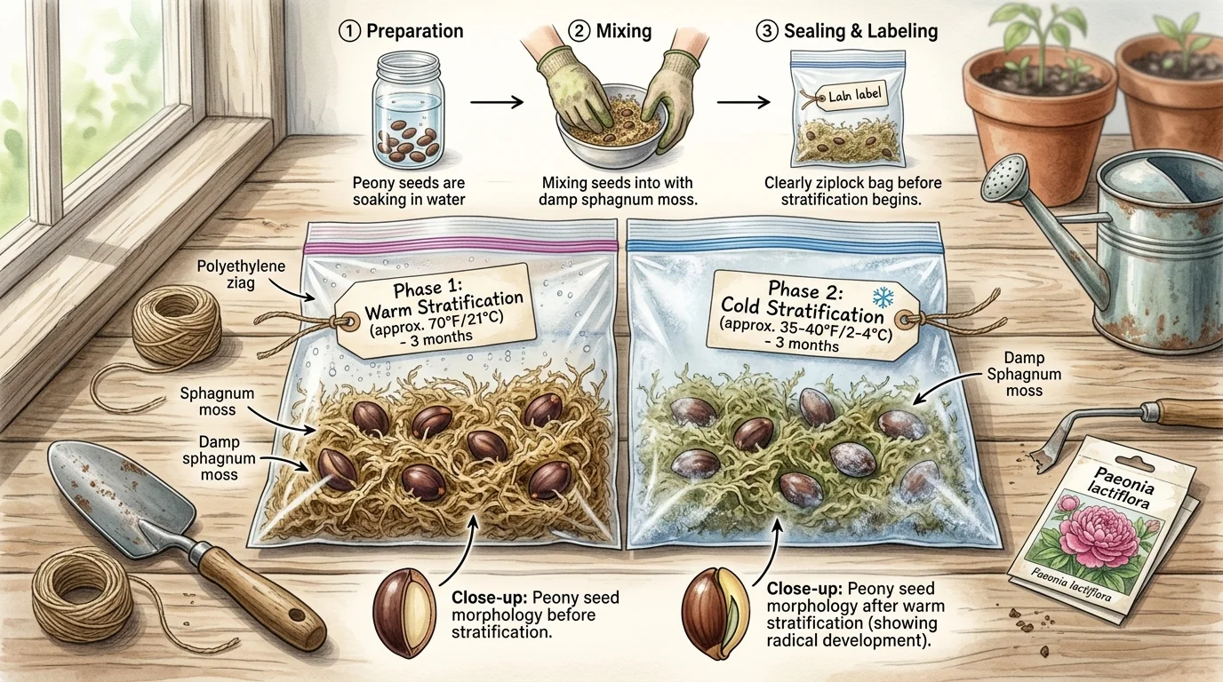 Why Peony Seeds Need a Two-Stage Dormancy Break