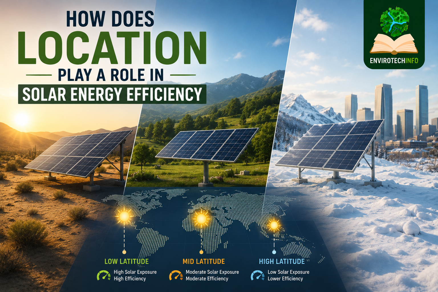 How Does Location Play a Role in Solar Energy Efficiency