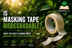 No, standard masking tape isn't biodegradable or home compostable. Learn why, how to dispose of it, and which eco tapes are certified.