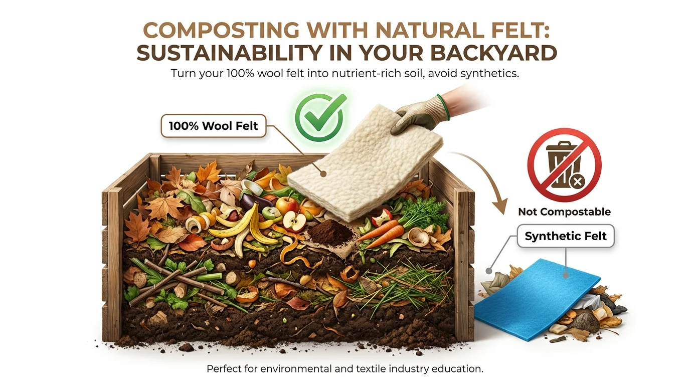 Is Wool Felt Compostable