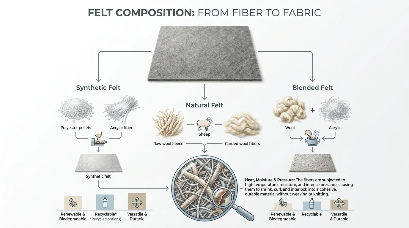 What Is Felt Made Of, and Why Does It Matter