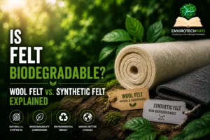 is felt biodegradable